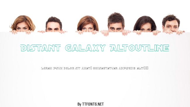 Distant Galaxy AltOutline example
